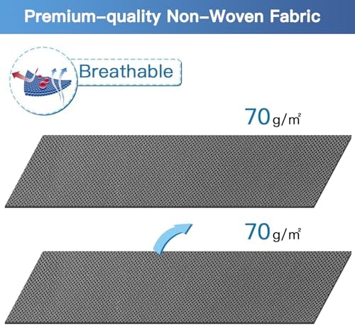 Comforter Storage Bags 120L for Blanket Clothes Bedding Sheet 2 Pack Grey