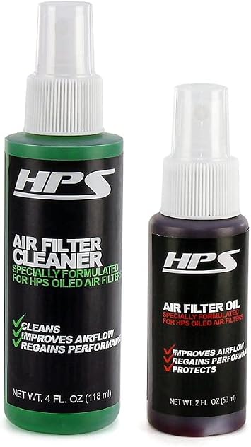 HPS Performance Air Filter Cleaning and Synthetic Oil Recharge Kit (HPS-AFRC)