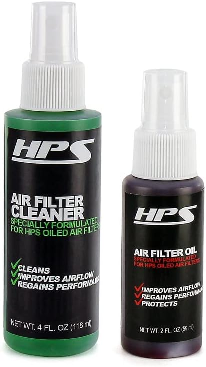 HPS Performance Air Filter Cleaning and Synthetic Oil Recharge Kit (HPS-AFRC)