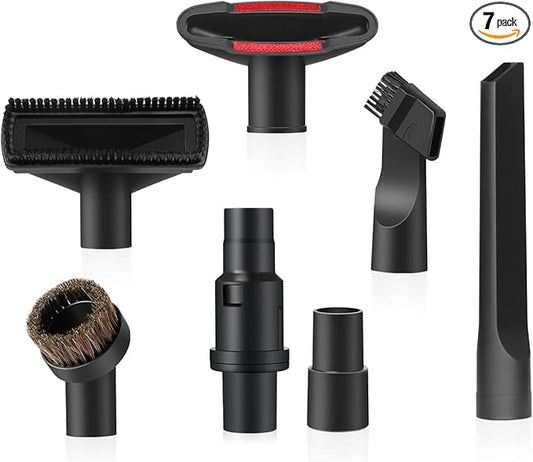 LANMU 1 1/4" Vacuum Attachments Compatible with Shark Navigator Lift-Away NV360 NV352 NV356E, NV501 & Rocket HV301 HV322 Vacuum, Accessories Kit with Adapter for Home, Car Interior Cleaning