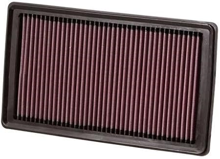 K&N 33-2395 Performance Air Filter with Filter Care Service Kit