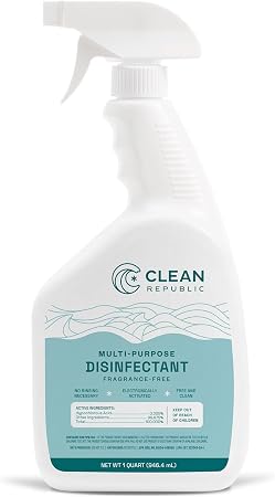 Multi-Purpose Disinfectant, Hypochlorous Acid Cleaner, 32oz Spray Bottle
