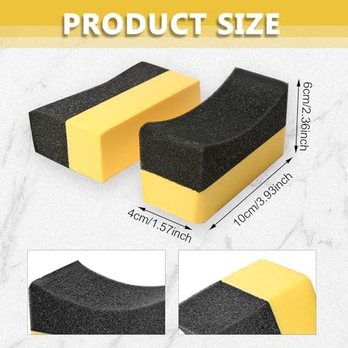 12 PCS Tire Shine Applicator Pad