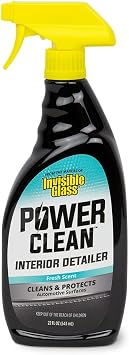 Invisible Glass 92024 Power Clean Interior Detailer Cleaner & Protectant – Cleans, Conditions & Restores Plastic, Vinyl,