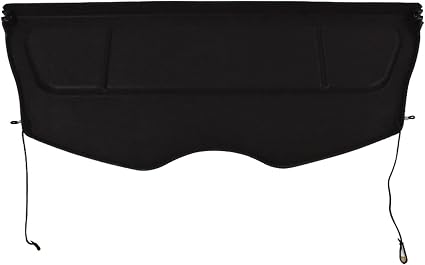 marddpair Black Non Retractable Rear Trunk Cargo Cover Replacement for Nissan Leaf 2013-2017