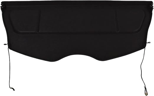 marddpair Black Non Retractable Rear Trunk Cargo Cover Replacement for Nissan Leaf 2013-2017
