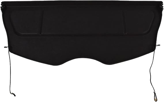 marddpair Black Non Retractable Rear Trunk Cargo Cover Replacement for Nissan Leaf 2013-2017