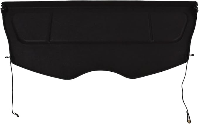 marddpair Black Non Retractable Rear Trunk Cargo Cover Replacement for Nissan Leaf 2013-2017