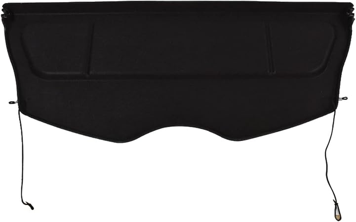 marddpair Black Non Retractable Rear Trunk Cargo Cover Replacement for Nissan Leaf 2013-2017
