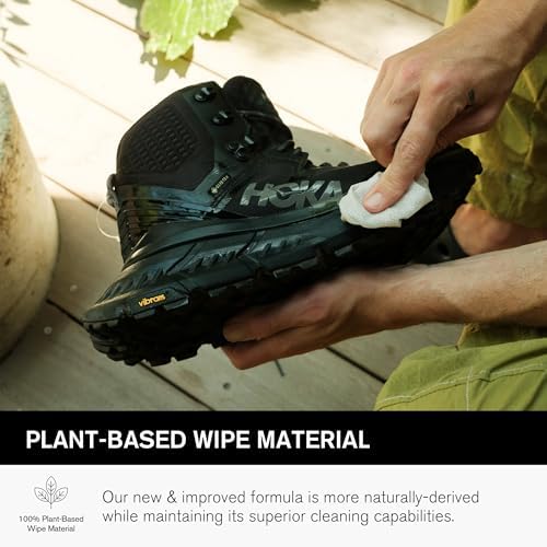 Plant-Based Quick Wipes, Shoe Cleaner, 30 Pack, Individually Packed, Sneaker Care, Ideal for Footwear, Safe for Leather, Rubber, Plastic, and More