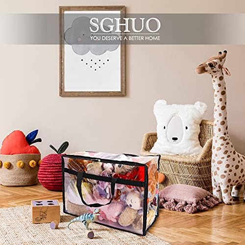 Blanket Storage Bags Extra Large 60L 4 Pack Clothes Organizer