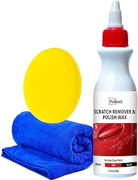 Car Scratch Remover Wax for Vehicles Car Paint Scratch Repair Kit, Quickly Removes Light Scratches, Swirl Marks & Scuffs