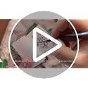 13-Piece Miniature Paint Brush Set with Carry Case for Detail Art