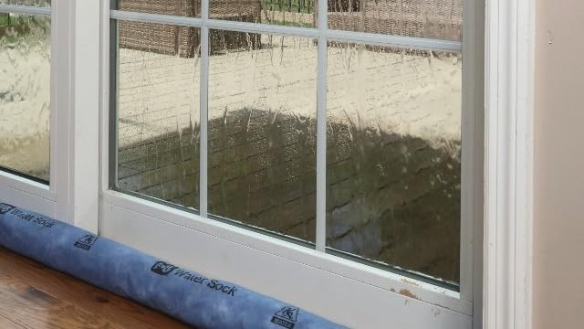Super Absorbent Sock for Water | 6 Pack | ext. Dia. 3" x 4' L | Absorbs Up to 1.75 Gallons per Sock | PM50635