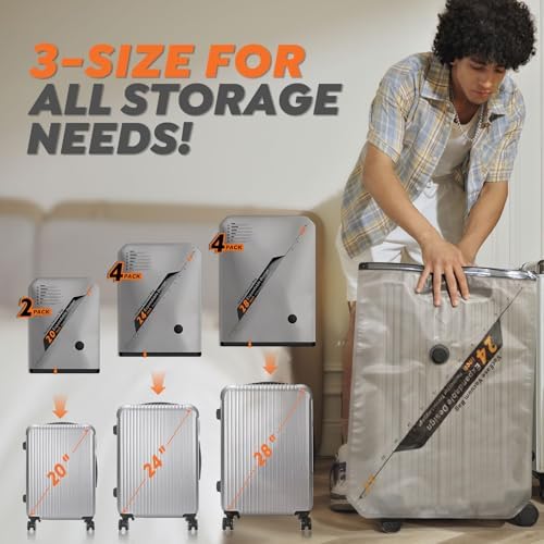 Rechargeable Wireless Vacuum Pump + 10 Storage Bags – Compact Space Saver for Travel & Home, Perfect for Clothes, Blankets, Seasonal Organization