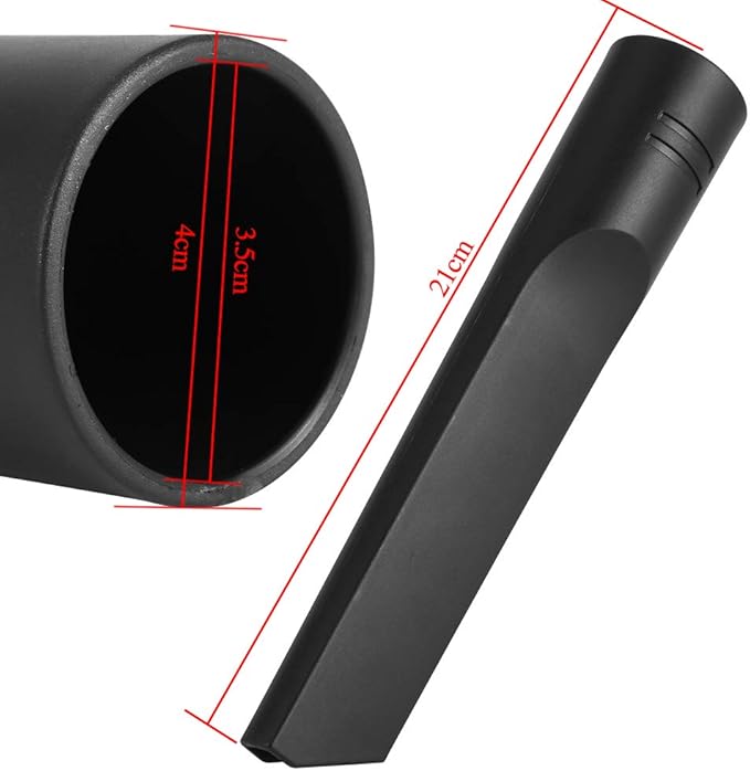 EVGATSAUTO Vacuum Crevice Tool Nozzle, Plastic Universal 35mm Home Vacuum Cleaner Accessories Flat Seam Nozzle Suction Nozzles