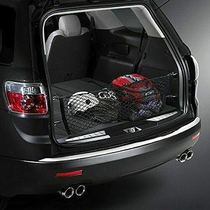 Rear Trunk Organizer Cargo Net for GMC Acadia 2007-2016 – Envelope Style Cargo Net for SUV - Premium Mesh Elastic Car Tr