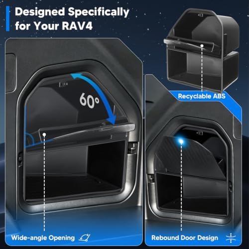 Trunk Side Storage Box for Toyota RAV4 2026 Accessories