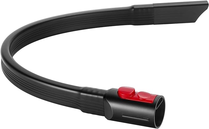 Flexible Crevice Tool for Dyson V7 V8 V10 V11 V15 Cordless Vacuum, Hose Attachment for Dryer Vent, Car Detailing, Corner