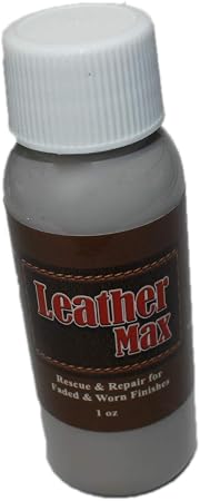 Leather Refinish an Aid to Color Restorer 1 Ounce Tester Bottle (Light Grey)