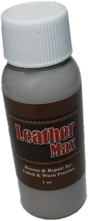 Leather Refinish an Aid to Color Restorer 1 Ounce Tester Bottle (Light Grey)