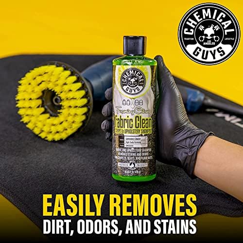 CWS2031602 Foaming Citrus Fabric Clean Carpet & Upholstery Shampoo & Odor Eliminator (Car Carpets, Seats & Floor Mats), Safe for Cars, Home, Office, & More, 16 fl oz, 2 Pack
