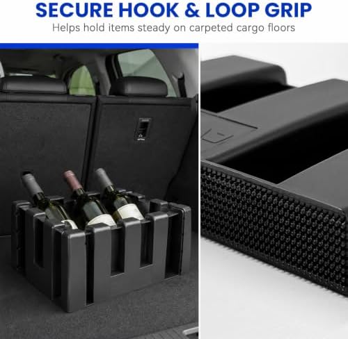 4 PCS Car Trunk Organizer Blocks, Grocery Divider Cargo Containment