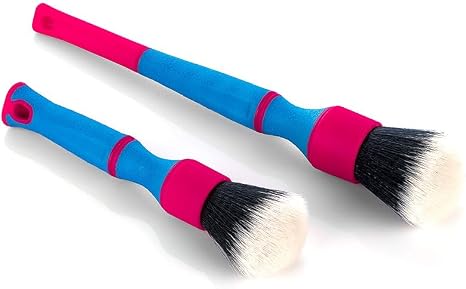 Detail Factory - TriGrip Ultra-Soft Detailing Brush Set - Scratch-Free Cleaning for Exterior, Interior Panels, Emblems, 