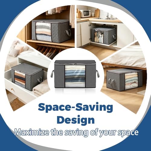 8 Pack Clothes Storage Bags