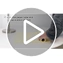 Microfiber Cleaning Cloths Roll 75 Pack 12x12 Inch Lint Free