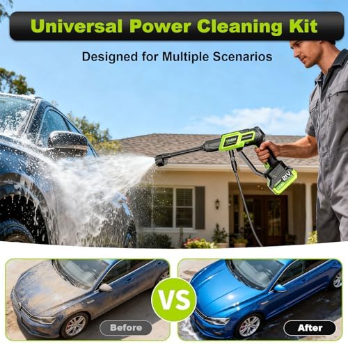 Cordless Handheld Washer,Brushless Portable Car Washer