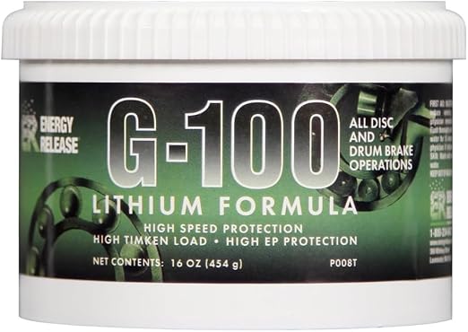 HI-GEAR ENERGY RELEASE G-100 High Speed Lithium Grease 16 fl. oz. | Premium Lithium Complex Grease for Fast Moving Appli