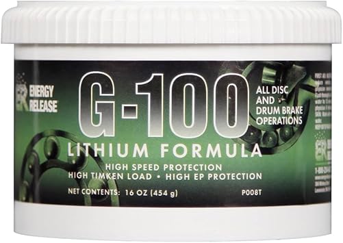 HI-GEAR ENERGY RELEASE G-100 High Speed Lithium Grease 16 fl. oz. | Premium Lithium Complex Grease for Fast Moving Appli