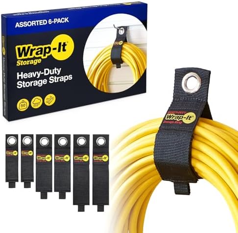 Heavy-Duty Straps - Assorted 6-Pack