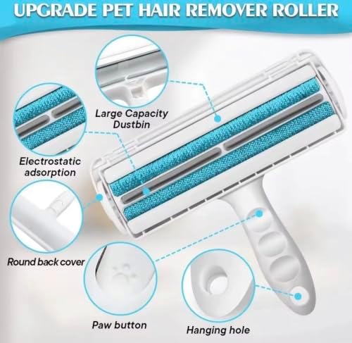 Reusable Pet Hair Remover Roller (2-Pack)