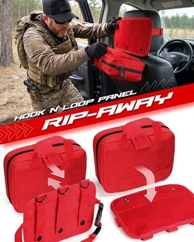 Medical Bag, First Aid Bag Empty for Emergency & Trauma Kits