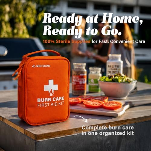 Everlit Burn Pro Kit | Complete First Aid Supplies Instantly Calm Burn Site