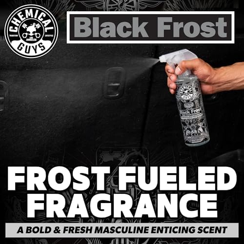AIR_302 Black Frost Scent and Signature Scent Combo Pack, Great for Cars, Trucks, SUVs, RVs, Home, Office & More (2-16 Fl Oz Items)