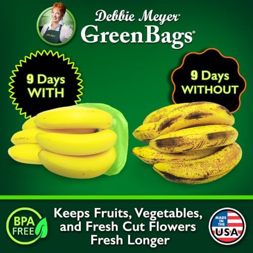GreenBags, 20-Pack (8M, 8L, 4XL), Reusable Food Storage Bags