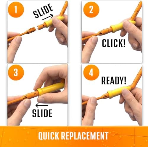Drain Weasel Refill for Sink Snake Hair Clog Remover, 10 Pack