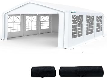 Quictent Premium 13x20 Heavy Duty Party Tent with Storage Bags