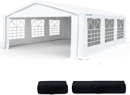 Quictent Premium 13x20 Heavy Duty Party Tent with Storage Bags