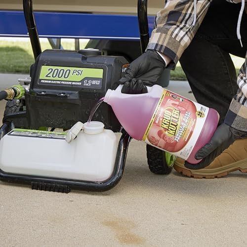 Vehicle & Boat Pressure Washer Concentrate & Manual Use Cleaner | Powerful Foaming Action Lifts Away Tar, Dirt and Grime | Safe for Use on Cars, Trucks, Boats RV's & More | 1 Gallon