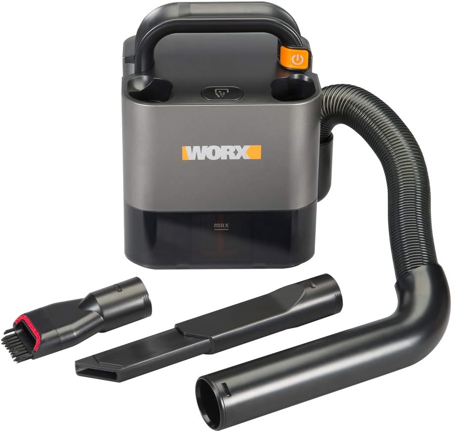 WORX Cordless Cube Vac Compact Vacuum, 20V, WX030L