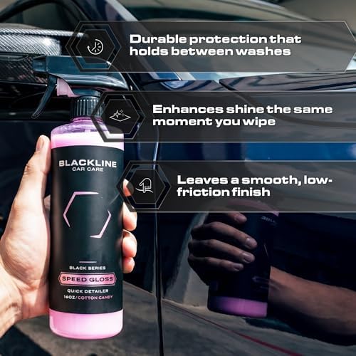 Speed Gloss Quick Detailer Spray 16oz - Streak-Free Car Shine