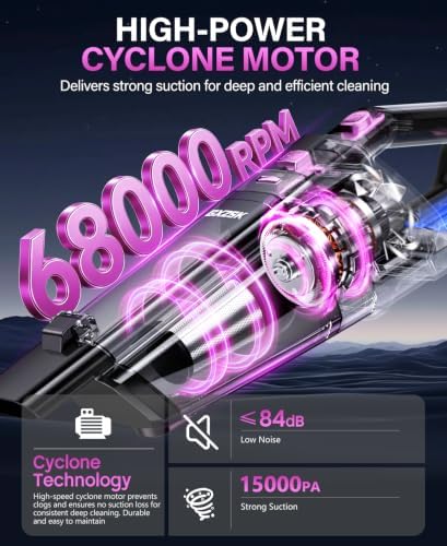 Handheld Vacuum Cordless, Hand Held Car Vacuum, Hand Vacuum