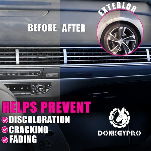 Interior Car Cleaner & Polishing Detailer Spray, 3x15 Oz