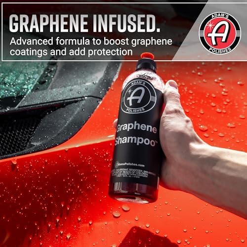 Graphene Shampoo Gallon, Graphene Ceramic Coating Infused Car Wash Soap, Powerful Cleaner & Protection In One Step, pH Neutral, High Suds For Foam Cannon, Foam Gun or Detailing Bucket