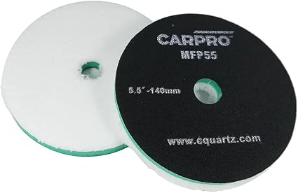 CARPRO Microfiber Heavy Cutting & Polishing Pad - Car Polishing Pad & Compounding Disc for Fast Cut with Less Labor, Car
