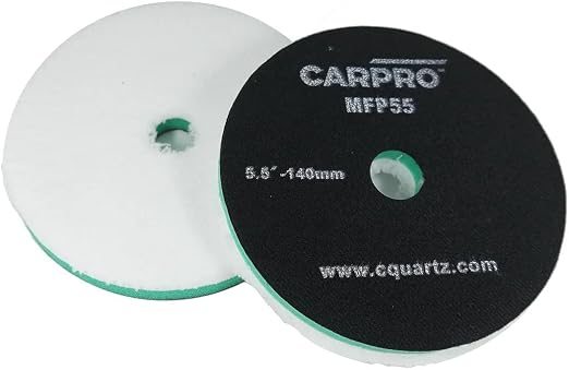 CARPRO Microfiber Heavy Cutting & Polishing Pad - Car Polishing Pad & Compounding Disc for Fast Cut with Less Labor, Car